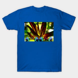 Tropical Abstract Background T-Shirt